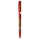 aerial view a red pivo chrome twist pen, image 1 of 5