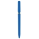 aerial view a blue pivo(r) gold trim twist pen, image 1 of 6