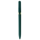 aerial view a forest green pivo(r) gold trim twist pen, image 1 of 6