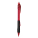aerial view a translucent red bic(r) clic - matic(r) side advance mechanical pencil, image 1 of 5
