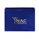 aerial view a royal blue 128 gsm laminated tiara bag w / foil print, image 1 of 2