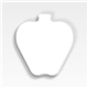 aerial view a apple souvenir(r) sticky note(tm) 3 x 3 die cut pad, 25 sheet, image 1 of 3