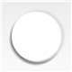 aerial view a circle souvenir(r) sticky note(tm) 3 x 3 die cut pad, 25 sheet, image 1 of 2