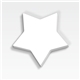 aerial view a star souvenir(r) sticky note(tm) 3 x 3 die cut pad, 25 sheet, image 1 of 2