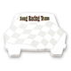 a car souvenir(r) sticky note(tm) 4 x 3 die cut pad, 25 sheet
