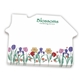 a house souvenir(r) sticky note(tm) 4 x 3 die cut pad, 25 sheet