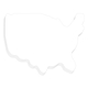 aerial view a usa souvenir(r) sticky note(tm) 4 x 3 die cut pad, 25 sheet, image 1 of 5