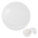aerial view a white vanilla flavor safety - sealed lip balm ball, image 1 of 2