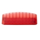 aerial view a translucent red toothpaste squ - eez(tm) tube squeezer, image 1 of 2