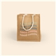 aerial view a jute large tote - jute, image 1 of 4