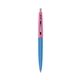 a blue barrel & berry crush cap clic pen - blue and black ink