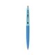 a blue barrel & electric punch cap clic pen - blue and black ink