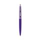 a purple barrel & grapetini cap clic pen - blue and black ink