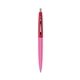 a berry crush barrel & red cap clic pen - blue and black ink