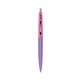 a grapetini barrel & berry crush cap clic pen - blue and black ink