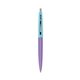 a grapetini barrel & electric punch cap clic pen - blue and black ink