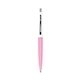 a pink lemonade barrel & white cap clic pen - blue and black ink