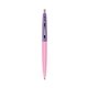 a pink lemonade barrel & grapetini cap clic pen - blue and black ink