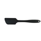 aerial view a black all silicone spatula, image 1 of 2