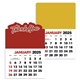 Promotional 2- Color Stick Up Calendar, English (13- Month) - Triumph(R) Calendars