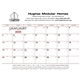 Promotional Red Black Desk Pad - Triumph(R) Calendars