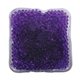 aerial view a purple gel bead hot / cold pack, full color digital, image 1 of 2