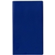 aerial view a 14-royal blue standard vinyl weekly pocket planner without map, image 1 of 3