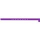 a grape (pms 527) 1/2 super plastic wristband