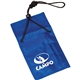 aerial view a blue badge holder with cord, image 1 of 2