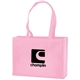 aerial view a pink water - repellent tote, image 1 of 2