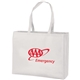 aerial view a white water - repellent tote, image 1 of 2