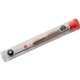 aerial view a clear tube with red plug eyeglass repair kit in tube, image 1 of 2