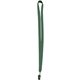 a kelly green (pms 3425) 5/8 nylon elastic lanyard