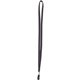 a charcoal (pms 432) 7/16 nylon elastic lanyard