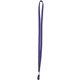 a dark purple (pms 273) 7/16 nylon elastic lanyard