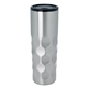 aerial view a silver 16 oz mod stainless steel tumbler, image 1 of 2