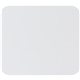 a white 7 x 8 x 1/4 full color hard surface mouse pad