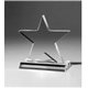aerial view a acrylic star acrylic award large - 7x7x3 in, image 1 of 3