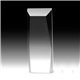 aerial view a clear faceted obelisk award - 8, image 1 of 3