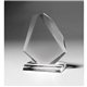 aerial view a acrylic beveled diamond award, image 1 of 2