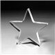 aerial view a acrylic 3/4 star acrylic paperweight - 5 x 5 x 3/4, image 1 of 4