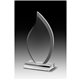 a acrylic multi - faceted acrylic award - 9 1/2