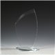 aerial view a acrylic allure acrylic award - geometric shaped - 7 1/4, image 1 of 3