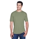 aerial view a military green ultraclub - mens cool dry sport performance interlock t - shirt, image 1 of 7