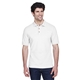 aerial view a white ultraclub - mens classic piqu polo, image 1 of 7