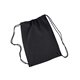 a black liberty bags cotton drawstring bag