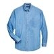 aerial view a light blue ultraclub mens cypress denim withpocket, image 1 of 7