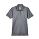 aerial view a charcoal ultraclub - womens cool dry mesh piqupolo, image 1 of 6