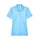 aerial view a columbia blue ultraclub - womens cool dry mesh piqupolo, image 1 of 6