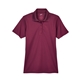 aerial view a maroon ultraclub - womens cool dry mesh piqupolo, image 1 of 6